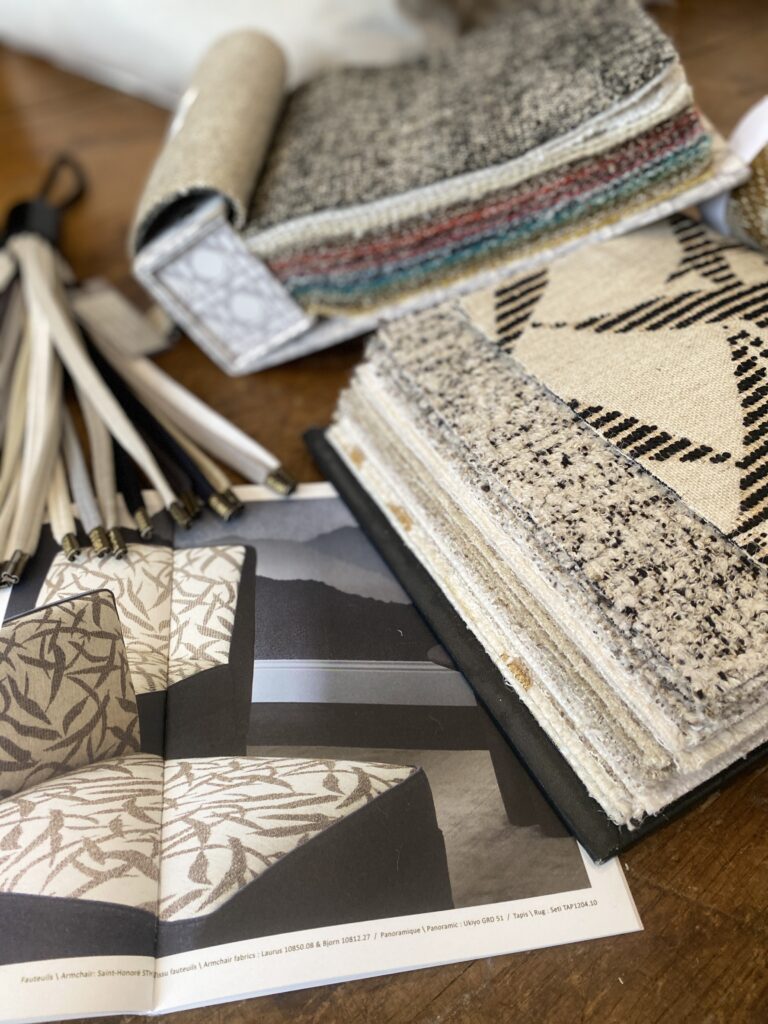 Echantillon Nobilis et Pierre Frey plus Galon Houlès